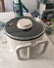 美的（Midea）电煮锅 电火锅 泡面锅 宿舍小火锅 蒸煮一体电蒸锅 多功能锅 MC-HGE2511【配带蒸笼】3L 国家补贴 实拍图