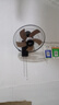 骆驼壁扇挂壁式电风扇家用遥控轻音墙壁扇商业餐厅壁挂式风扇工业餐厅大电风扇大风力 三米长线+铜芯电机+16寸机械款铝叶 实拍图