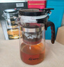 山點水飘逸杯茶水分离过滤泡茶壶按压式耐热玻璃茶具生日礼物750ml 实拍图