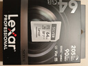 雷克沙（Lexar）64GB SD存储卡 U3 V30 数码微单单反相机SD卡 读205MB/s 写90MB/s  畅拍4K SILVER系列 SD银卡 实拍图