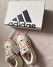 adidas「寻光者」SPIRITAIN 2.0厚底网面老爹鞋阿迪达斯轻运动   奶油白/浅猩红/金属银   38.5 实拍图