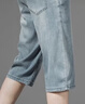 真维斯（Jeanswest）高端复古七分裤牛仔短裤男宽松超软天丝夏季薄款7分男裤冰丝裤子 复古蓝+浅灰蓝 【天丝超薄】 32 腰围2尺5 适合140斤左右 实拍图