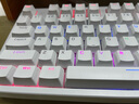 雷柏（Rapoo）V500PRO-98升级款 98键有线背光机械键盘 炫酷RGB侧灯游戏吃鸡办公全键无冲可编程键盘 白色红轴 实拍图