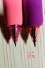 uni三菱 uni-ball UMN-138按动粉红色中性笔高颜值0.38mm签字笔商务学生水笔水性笔套装 5支 实拍图