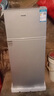 长城（GREAT WALL FRIDGE）家用迷你小冰箱小型冷冻冷藏保鲜宿舍出租房办公室节能省电双开门电冰箱 银色119L【一级能效 全国联保】 实拍图