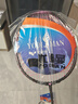 尤迪曼羽毛球拍全碳素超轻8U训练拍单拍1支装黑粉(已穿线25磅） 实拍图