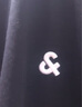 杰克·琼斯（JACK&JONES）25年男装T恤男夏季T恤舒适男士短袖凉感多色上衣纯色水洗不易走形 E38藏蓝色 L 实拍图