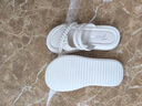 百丽踏踩屎感大码凉鞋女41一43夏季外穿孕妇防滑凉拖鞋一体两穿2025新款 米白 37 (235mm) 实拍图