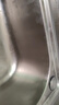 高冈水槽304加厚不锈钢洗菜盆大单槽洗碗厨房水池家用淘菜洗菜盆菜池 单槽53X38+下水配件 实拍图