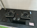 KKTV康佳互联网品牌燃气灶煤气灶双灶具大火力嵌入式聚能猛火节能天然气灶液化气炉灶台式 (天然气)5.0KW防爆玻璃+红点防烫 大火力 实拍图