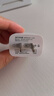 纽曼（Newmine）苹果充电器安卓手机5V/2.1A快速电源适配器通用苹果iPhone14/SE2/13/iPad平板耳机等 LC203 白 实拍图