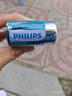 飞利浦（PHILIPS）碳性燃气灶电池 大号1号电池2粒适用热水器/煤气灶/手电筒/收音机/电子琴一号电池 R20 实拍图