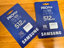 三星（SAMSUNG）512GB TF MicroSD 内存卡 4K高速蓝卡 U3A2V30 读速180MB/s 游戏机无人机运动相机存储卡 PRO Plus 实拍图