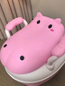 小哈伦儿童马桶婴儿坐便器婴幼儿尿盆小孩宝宝小便器升级软垫坐垫樱花粉 实拍图