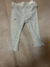 巴拉巴拉宝宝裤子婴儿打底裤女童休闲裤夏季薄款弹力舒适甜美可爱 浅花灰00211 100 实拍图