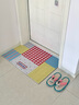慢说丝圈地垫入户进门口防滑垫子脚垫家用室门外可裁剪爬爬垫 60*90cm 实拍图
