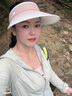 蕉下遮阳帽女太阳帽空顶帽防晒帽防紫外线遮脸时尚百搭 实拍图