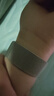 Apple/苹果 Watch Series 10 智能手表GPS款46毫米玫瑰金色铝金属表壳淡桃粉色运动型表带M/L MX2A3CH/B 实拍图