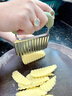 家の物语日本狼牙土豆波浪刀具波纹刀不锈钢切菜神器多功能切薯片花刀 实拍图