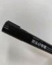 得力（deli）大双头粗头物流快递记号笔1.5mm/5.7mm 办公签字学生文具教学会议笔马克笔 10支/盒 黑色 S555 实拍图