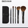 贝览得（beautyblend）动物羊毛化妆刷套装 眼影刷散粉刷唇刷腮红刷高光刷 5支装 实拍图