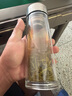 天喜（TIANXI）天喜双层玻璃杯纯钛抗菌高硼硅钛水杯大容量茶隔泡茶杯节日礼物 实拍图