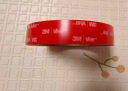 3M双面胶车载ETC免钉强力胶透明防水耐高温4910（袋装）20mm*3m 实拍图