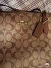 蔻驰（COACH）【官方授权店】奢侈品coach女包ZIP30托特包单肩Zip30送女友礼物 4455IME74卡其棕色配色 实拍图