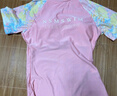 丹尼阳光（DANISUNY）泳衣女泡温泉保守分体遮肚显瘦两件套新款沙滩度假学生泳装 粉色 XL (建议112-122斤) 实拍图