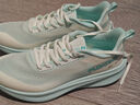 鸿星尔克水上漂6超轻跑步鞋女秋季轻便减震运动鞋网面透气女鞋子软弹跑鞋 【冰柠檬绿】微晶白/沁凉绿 39 实拍图
