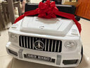 母婴蓓奔驰大g儿童电动车宝宝四轮遥控汽车可坐大人亲子小孩双人玩具车 黑色四驱+超威12V7电瓶+双油门 实拍图