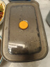 三四钢不锈钢保鲜盒316L食品级饭盒餐盒密封冰箱收纳盒家用方盘带盖水果 1000ml*1（便当饭盒可用） 实拍图