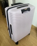 新秀丽（Samsonite）行李箱20英寸简约大波浪箱登机拉杆箱旅行箱KJ1丁香紫密码箱 实拍图