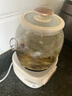 美的（Midea）花漾0胶水全玻璃全自动养生壶 办公室多功能煮茶壶 烧水壶恒温电热水壶煮茶器花茶壶1L YS10B101 实拍图