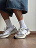 NEW BALANCE NB327 官方休闲鞋男鞋女鞋情侣复古舒适增高元祖灰情侣运动鞋 灰色/白色 MS327LAB 42.5 (脚长27cm) 实拍图