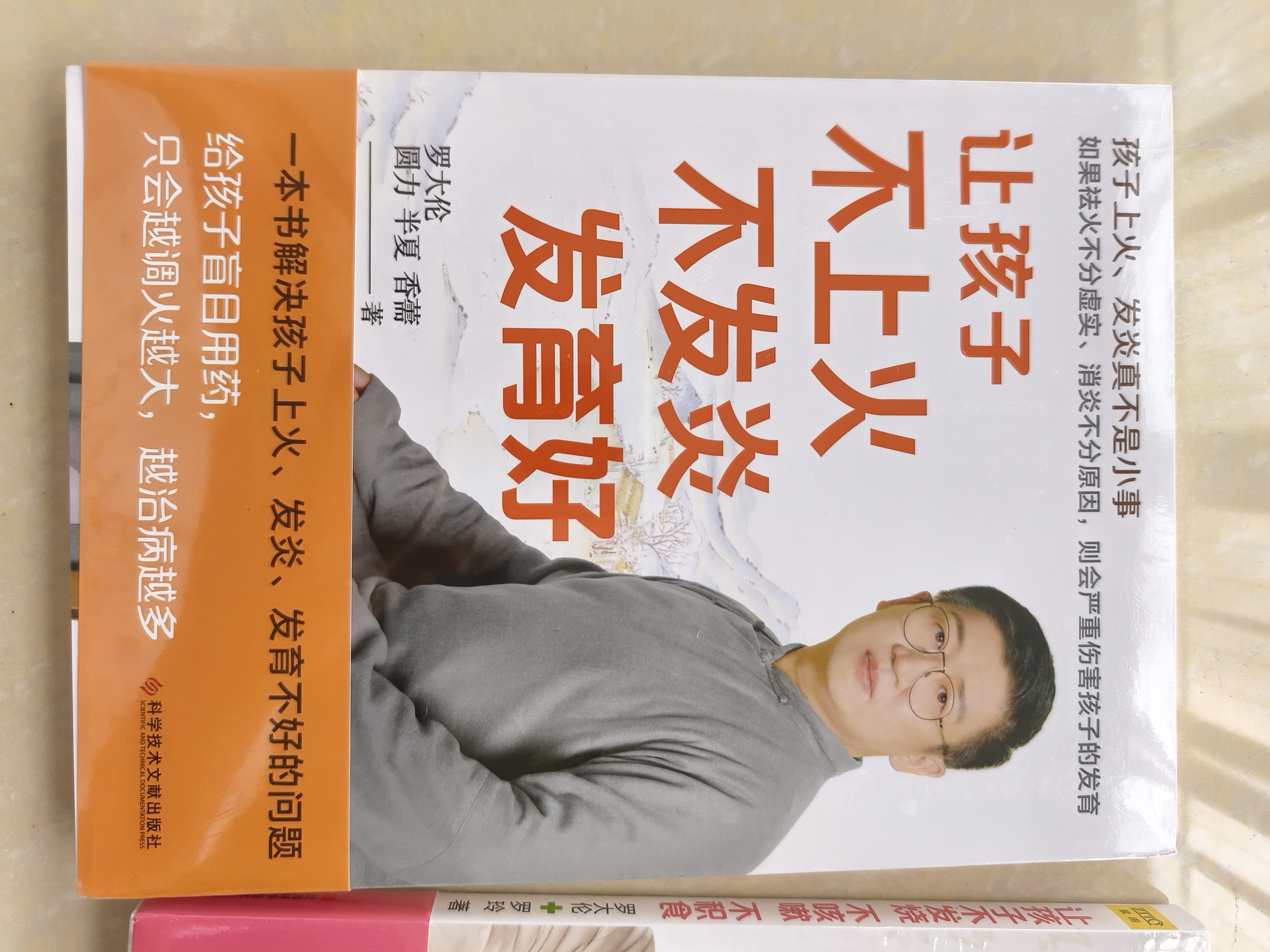罗大伦让孩子不生病系列 让孩子不发烧 不咳嗽 不积食+让孩子不上火 不发炎 发育好（套装共2册） 实拍图