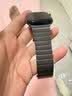 JINGZ适用苹果手表iwatch s10/s11表带纯钛金属ultra3/2钛合金apple watch磁吸9/8/7/6米兰尼斯夏季男女 新【钛灰色】纯钛丨磁吸45/46/44/49mm 实拍图