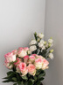 云南鲜花批发品质玫瑰百合水养鲜切花送女友生日礼物源头直发 白色洋桔梗200g 【任选2件—不收运費】 实拍图