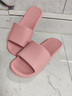 JCZS德国品牌防臭拖鞋女2025室内家居静音学生宿舍洗澡防滑eva凉拖男 粉色【EVA一体成型静音不臭脚】 40-41 【标准码】 实拍图