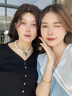 周百福 淡水珍珠项链妈妈款水滴玉髓吊坠生日礼物送妈妈婆婆母亲节实用 实拍图