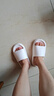 EVA家居鞋室内拖鞋女夏天外穿家用拖鞋情侣洗澡拖鞋拖鞋男 白色 40-41 【偏小一码】 实拍图