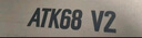ATK68 V2/V3 电竞磁轴键盘 有线单模 客制化电竞无畏契约 PBT透光键帽RT模式68键游戏机械键盘 ATK68 V2 黑莓侧刻（磁玉轴） 实拍图