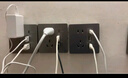 正泰正泰开关插座6C五孔插座带USB+Type-C接口30w快充灰色NEW6-C13295 实拍图