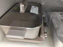 美的（Midea）【国家补贴】钛陶0氟多功能锅超薄速沸电火锅不锈钢蒸锅鸳鸯火锅专用锅一体电锅煎烤料理锅332266S 实拍图