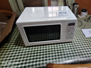 美的（Midea）变频小清新微波炉 液晶屏幕 磨砂面板 小型20L家用 PM2002 纯白 实拍图