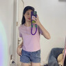 班尼路（Baleno）100%纯棉短袖T恤女2025年夏季宽松短款小个子宽松百搭秋冬打底衫 实拍图