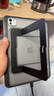 图拉斯支点壳【2025年超稳超轻薄款】适用ipad 2024pro保护壳套11英寸M4苹果平板电脑带笔槽气囊防摔 黑 实拍图