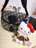 伊美娃娃HelloKitty公仔书包挂件玩偶背包挂饰钥匙扣毛绒小挂件女生日礼物 实拍图