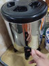 庄子然304不锈钢奶茶保温桶豆浆桶商用大容量保温桶奶茶店凉茶桶带龙头 10L黑色奶茶桶 实拍图