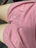 瑜伽少女夏季运动套装女健身瑜伽服服户外运动训练速干衣跑步服薄款 粉色(上衣+短裤) XL(125-140斤) 实拍图